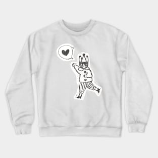 Circus Bunny Crewneck Sweatshirt